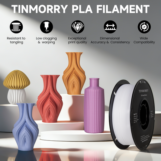 New Formula PLA 3D Printer Filament 1.75mm, 1 KG, Orange