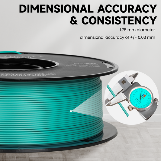 New Formula PLA 3D Printer Filament 1.75mm, 1 KG, Light Wood