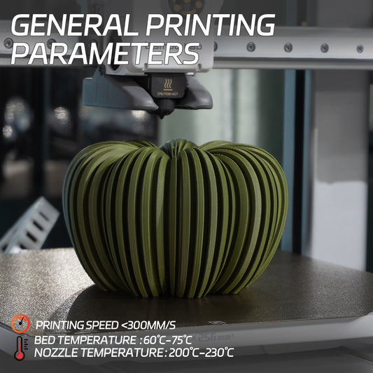 Matte PLA 3D Printer Filament 1.75mm, 1 KG, Matte Olive Green