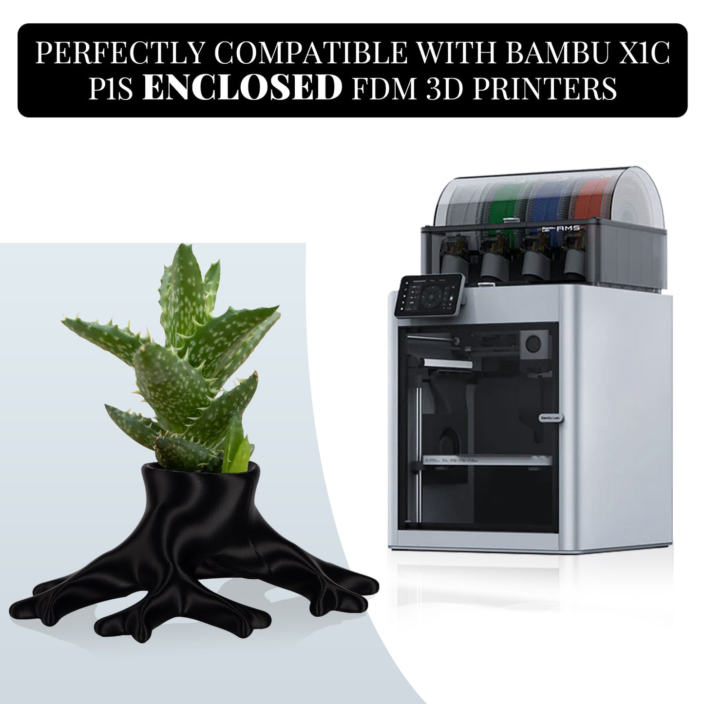 ASA 3D Printer Filament 1.75mm, 1 KG, Black