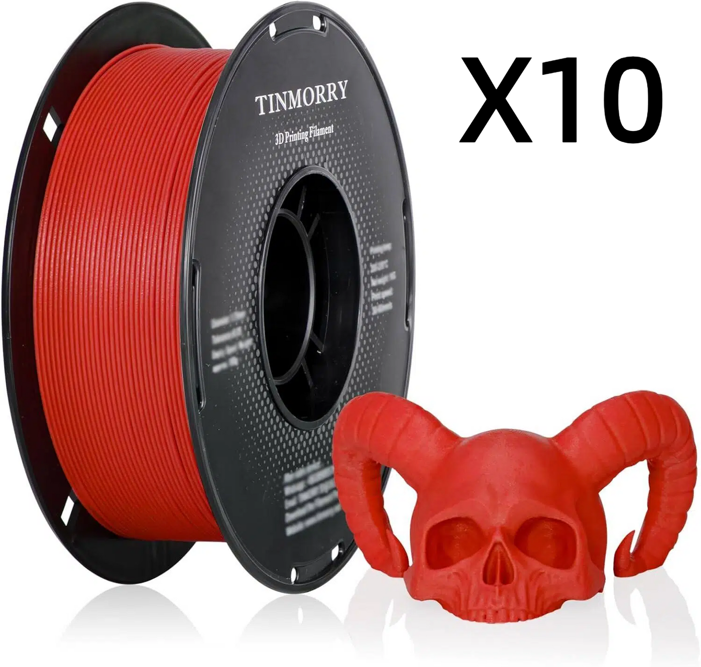 10 Rolls Glass Fiber PETG Filament, 1 KG 1 Spool