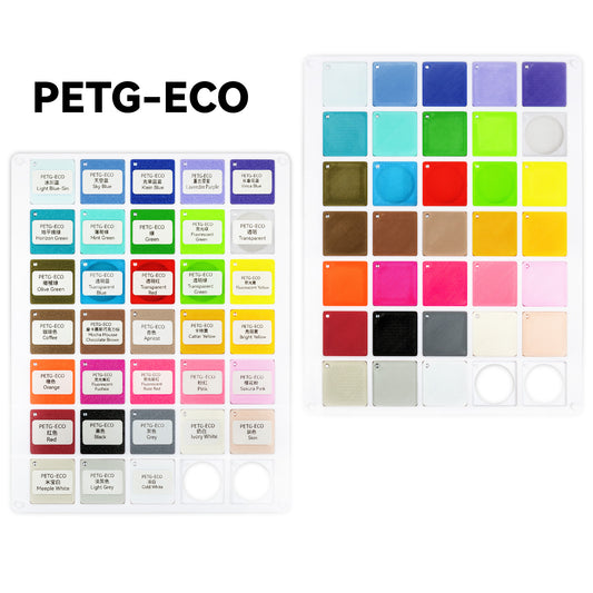 TINMORRY PETG Filament Swatches