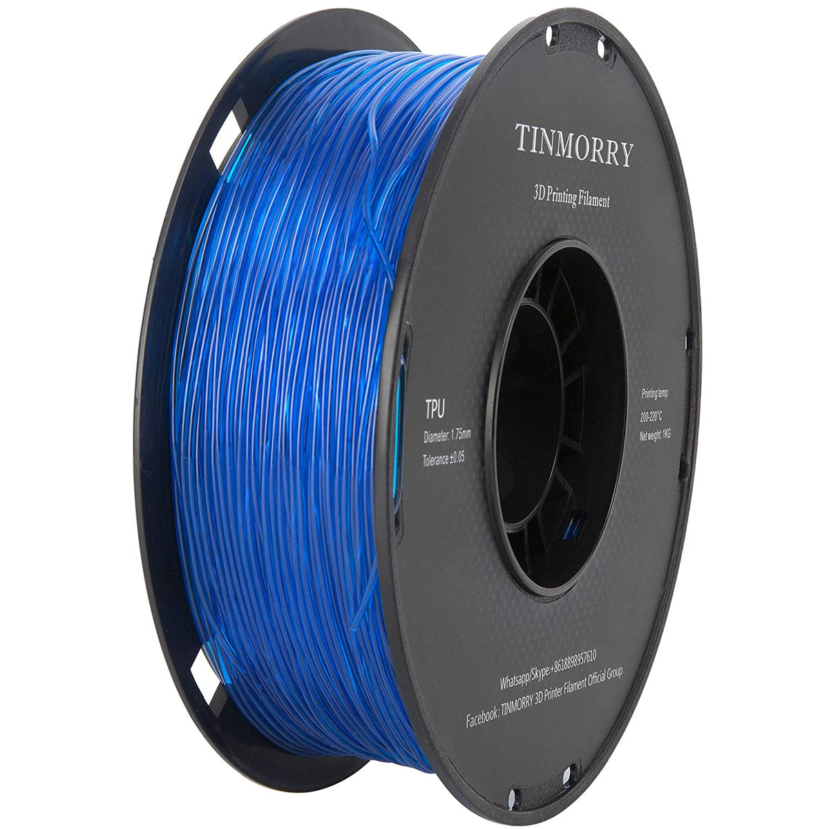 Filament TPU 1.75 mm, TINMORRY 3D Printing Materials, TPU Filament for –  TINMORRY Store