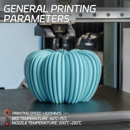 Matte PLA 3D Printer Filament 1.75mm, 1 KG, Matte Light Blue