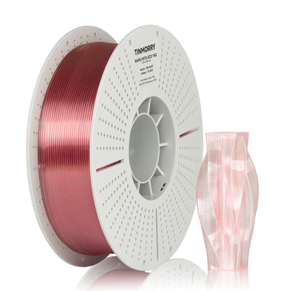 Rapid PETG-Eco 3D Printer Filament 1.75mm, 1 KG, Translucent Pink