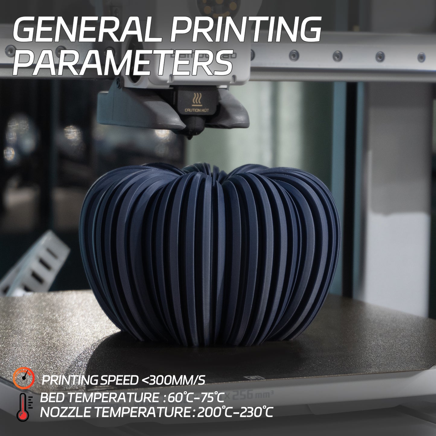 Matte PLA 3D Printer Filament 1.75mm, 1 KG, Matte Navy Blue