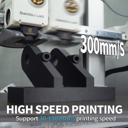 Carbon Fiber PETG-ECO 3D Printer Filament 1.75mm, 2 KG, Black