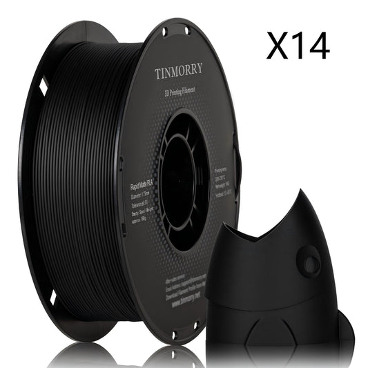 14 Rolls Matte PLA Filament, 1 KG 1 Spool