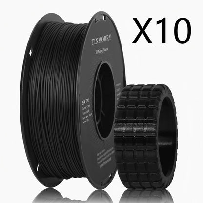 10 Rolls Value Pack & Save | 95A TPU Filament 1.75mm, 1 KG 1 Spool