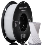 TINMORRY PETG Filament 1.75mm, Rapid PETG-Eco 3D Printing Filament, Compatible with Bambu Lab/Creality K1C / FLASHFORGE Adventurer 5M FDM 3D Printer, 1 KG 1 Spool, Cold White