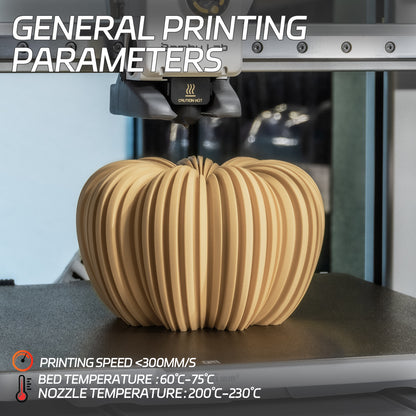 Matte PLA 3D Printer Filament 1.75mm, 1 KG, Matte Light Brown