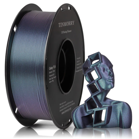 Galaxy PLA 3D Printer Filament 1.75mm, 1 KG, Galaxy Blue
