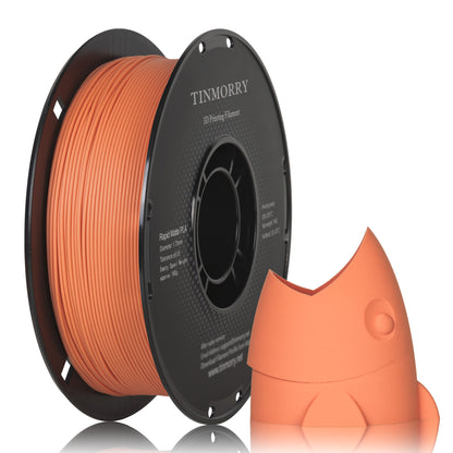 Matte PLA 3D Printer Filament 1.75mm, 1 KG, Matte Pomelo Orange