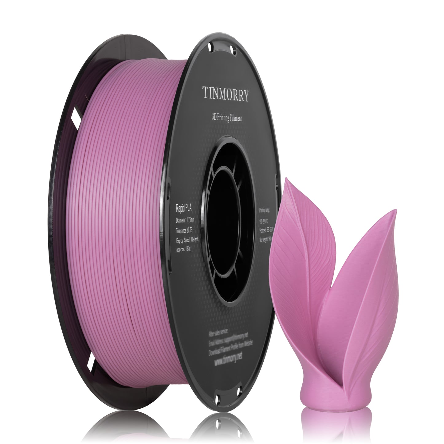 New Formula PLA  3D Printer Filament 1.75mm, 1 KG,  Lavender Pink