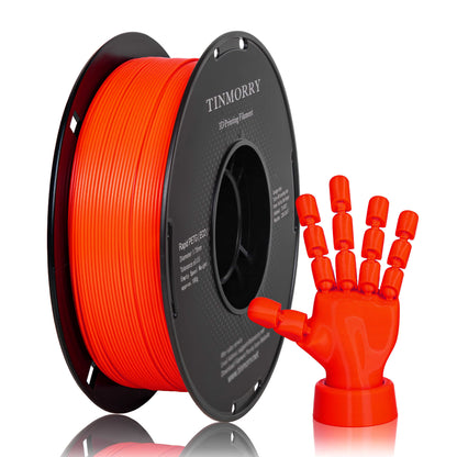 Rapid PETG-Eco 3D Printer Filament 1.75mm, 1 KG, Orange