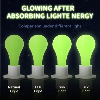 Glowing PETG 3D Printer Filament 1.75mm, 1 KG, Glow Yellow Green