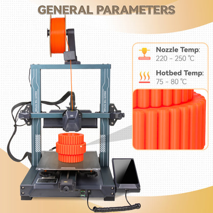 4 Rolls Value Pack & Save | PETG-ECO Filament, 1 KG 1 Spool, Bright Yellow+ Mint Green+ Sky Blue+ Orange