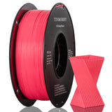 TINMORRY PETG Filament 1.75mm, Rapid PETG-Eco 3D Printing Filament, Compatible with Bambu Lab/Creality K1C / FLASHFORGE Adventurer 5M FDM 3D Printer, 1 KG 1 Spool, Fluorescent Rose Red