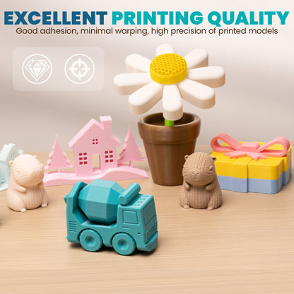 TINMORRY PETG-Filament 1,75 mm, Rapid PETG-Eco 3D-Druckfilament, kompatibel mit Bambu Lab/Creality K1C / FLASHFORGE Adventurer 5M FDM 3D-Drucker, 1 kg 1 Spule, Olivgrün 