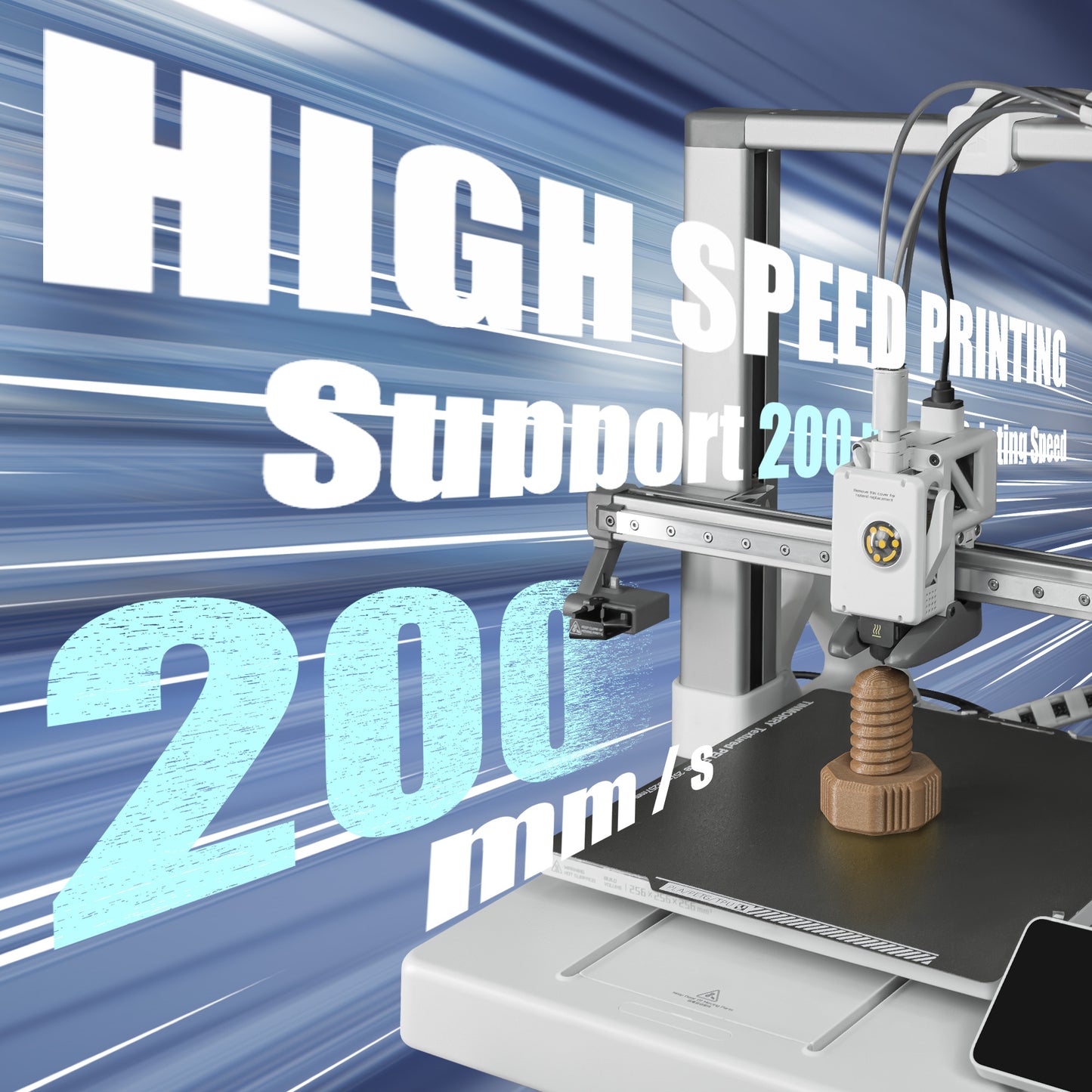 TINMORRY Glasfaserverstärktes PETG-Filament, hochschlagfestes PETG-GF-3D-Druckfilament, Langlebigkeit und Steifigkeit, perfekt kompatibel mit Bambu Lab FDM-3D-Drucker, 1 kg, 1 Spule, Braun