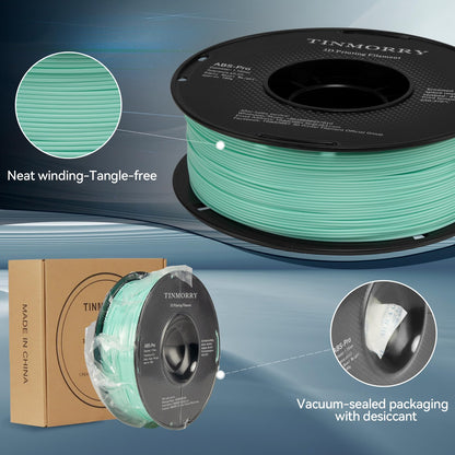 ABS-Pro 3D Printer Filament 1.75mm, 1 KG, Cyan