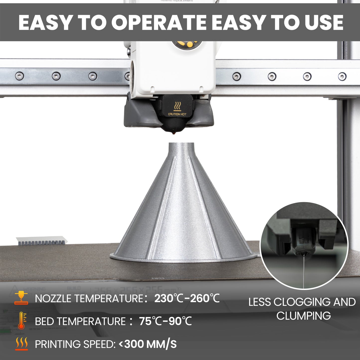 TINMORRY PETG-Filament 1,75 mm, Rapid PETG-Eco 3D-Druckfilament, kompatibel mit Bambu Lab/Creality K1C / FLASHFORGE Adventurer 5M FDM 3D-Drucker, 1 kg 1 Spule, Sparkly Silver 