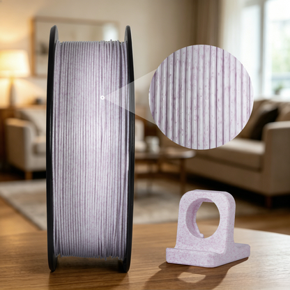 Marble PETG 3D Printer Filament 1.75mm, 1 KG, Marble Magic Purple
