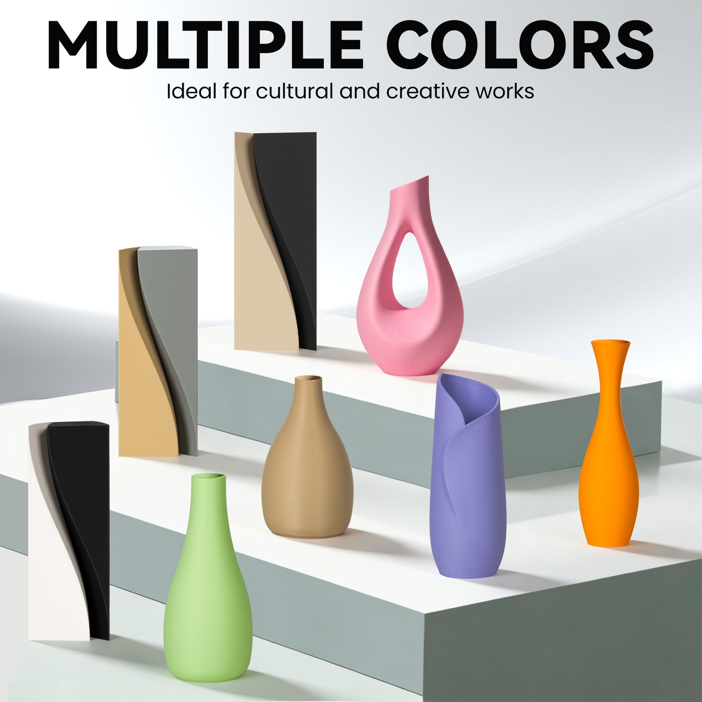 TINMORRY マット PLA フィラメント 1.75mm、PLA 3D プリント フィラメント、Bambu Lab FDM 3D プリンター対応、1 KG 1 スプール、マット ライトグリーン