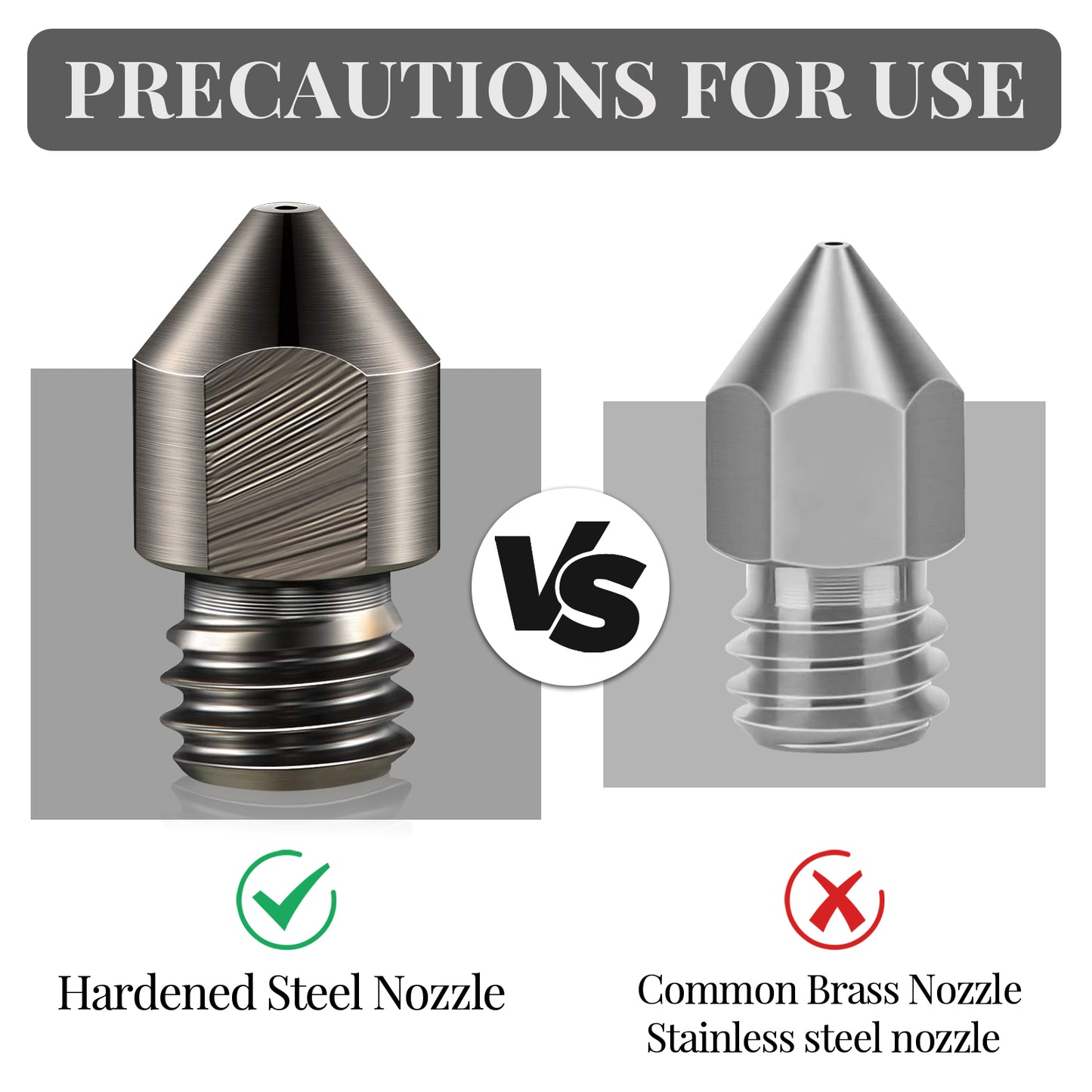 Carbon Fiber PET 3D Printer Filament 1.75mm, 1 KG, Matte Black