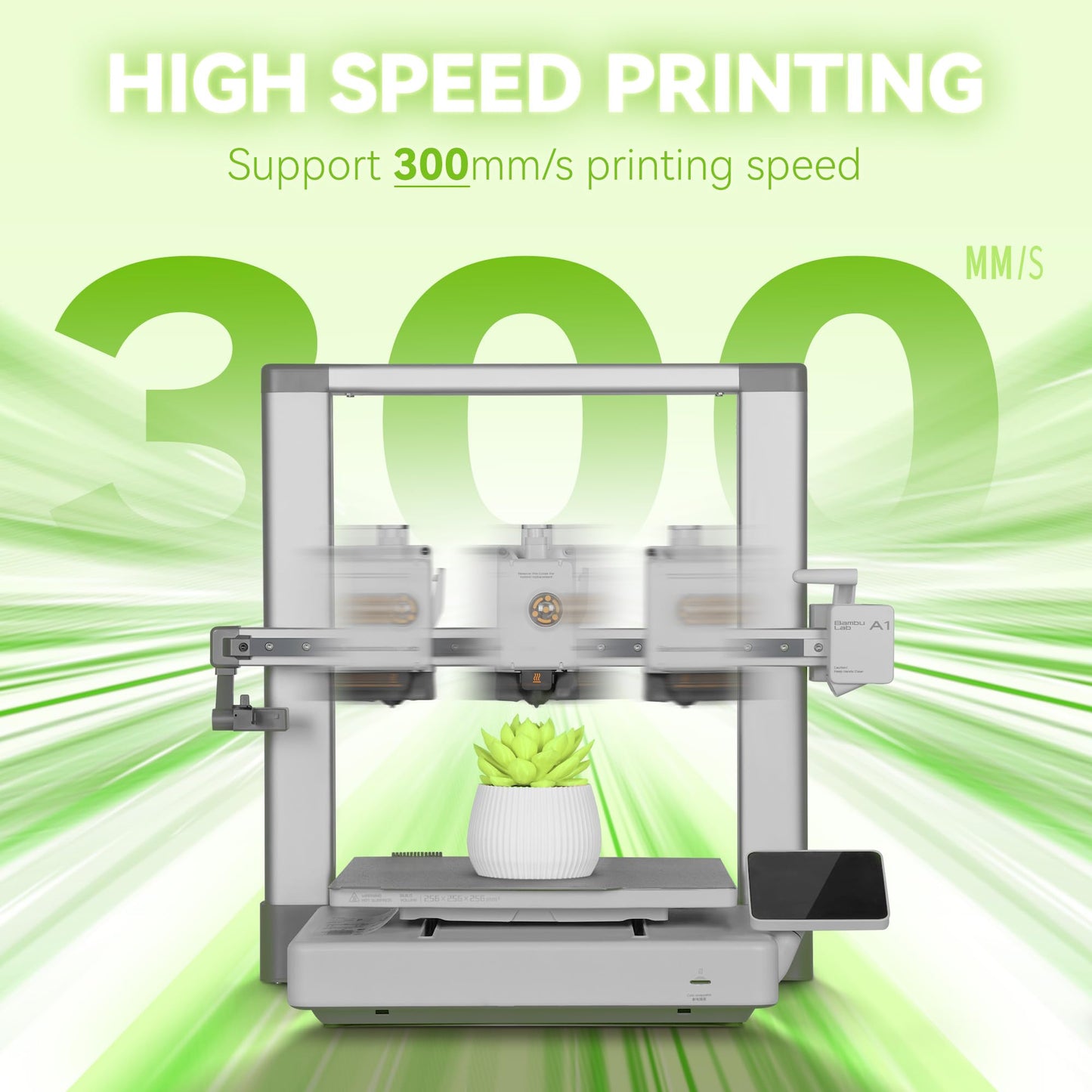 Glowing PETG 3D Printer Filament 1.75mm, 1 KG, Glow Yellow Green