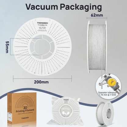 Marble PLA 3D Printer Filament 1.75mm, 1 KG, Granite