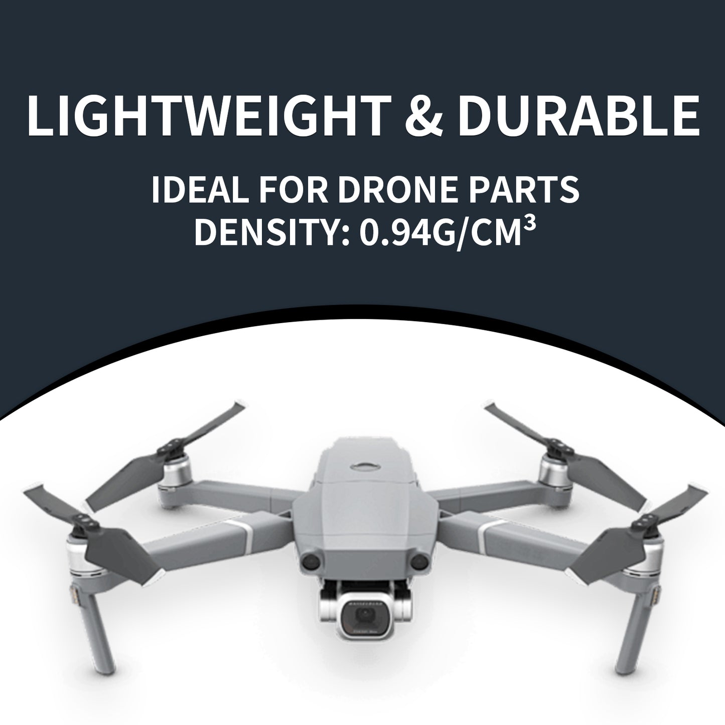 Carbon Fiber PP 3D Printer Filament 1.75mm, 700 G, Matte Black