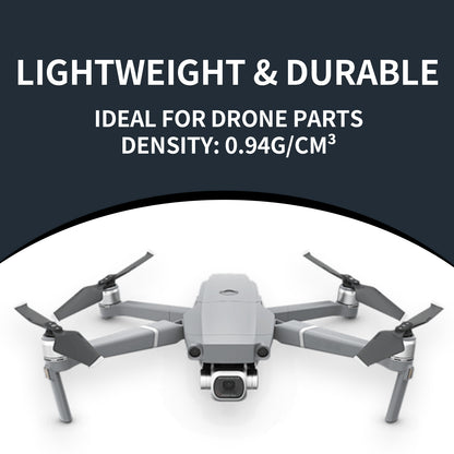 Carbon Fiber PP 3D Printer Filament 1.75mm, 700 G, Matte Black