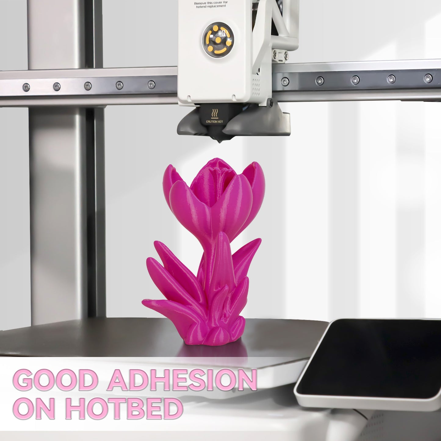 4 Rolls Value Pack & Save | PETG-ECO Filament, 1 KG 1 Spool, Magenta+ Jade White+ Yellow+ Blue