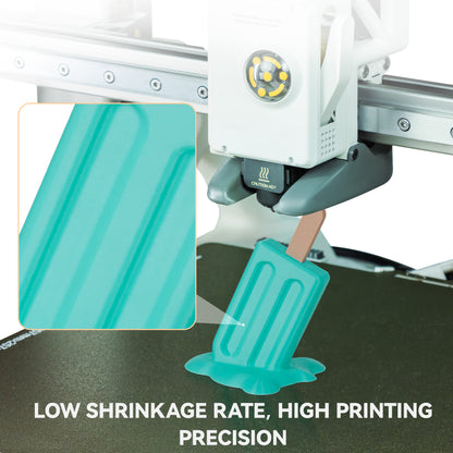 4 Rolls Value Pack & Save | PETG-ECO Filament, 1 KG 1 Spool, Bright Yellow+ Mint Green+ Sky Blue+ Orange