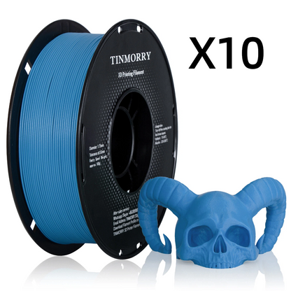 10 Rolls Glass Fiber PETG Filament, 1 KG 1 Spool