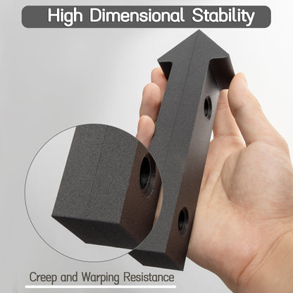 Carbon Fiber PET 3D Printer Filament 1.75mm, 1 KG, Matte Black