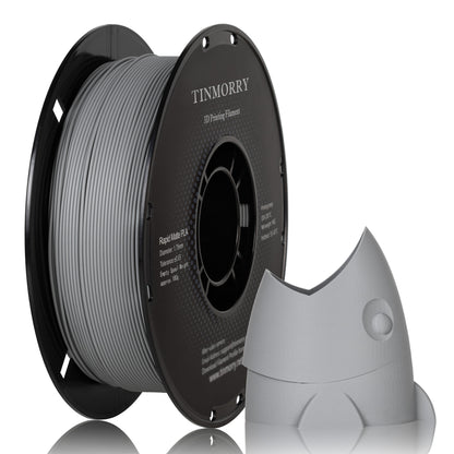 Matte PLA 3D Printer Filament 1.75mm, 1 KG, Matte Grey