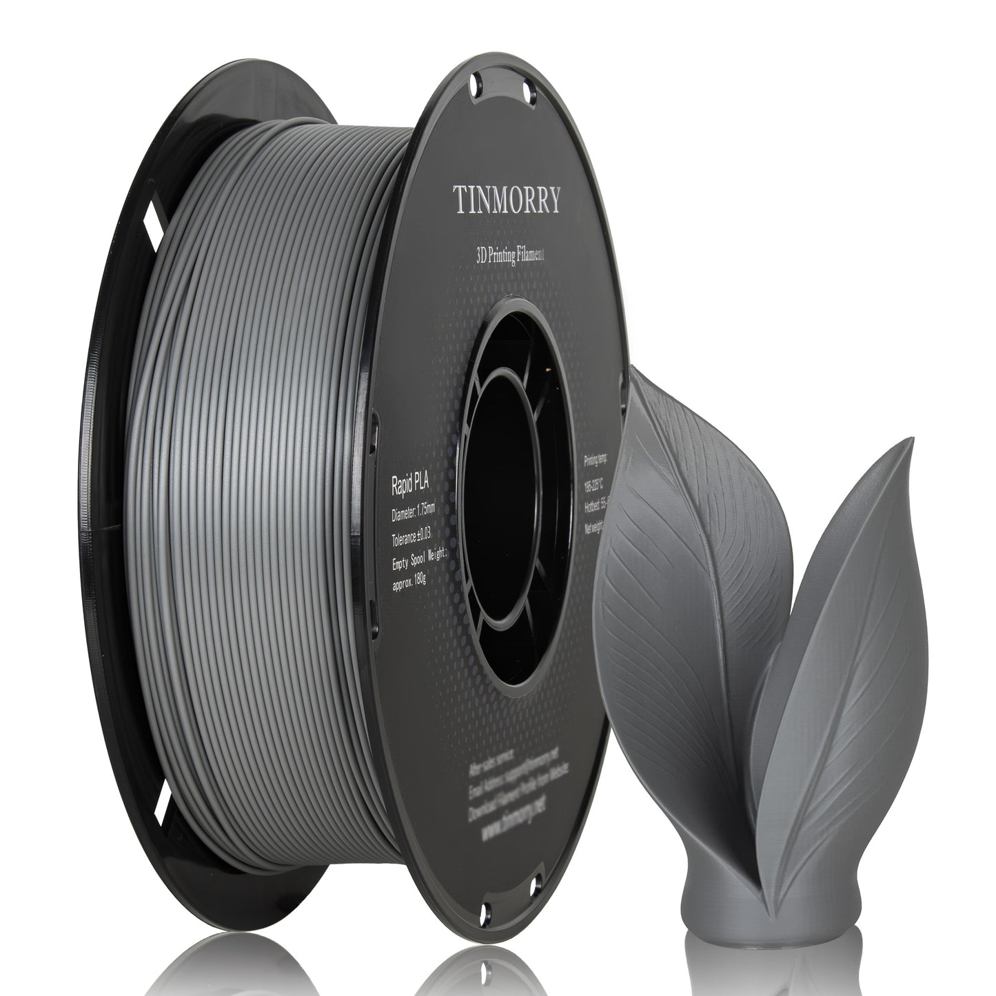 New Formula PLA  3D Printer Filament 1.75mm, 1 KG,  Grey
