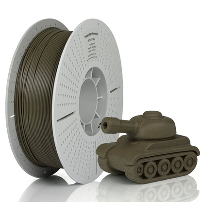 Carbon Fiber PETG 3D Printer Filament 1.75mm, 1 KG, Tan