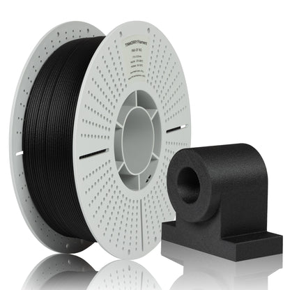 Glass Fiber Reinforced PA6 Filament, 1 KG 1 Spool, Black