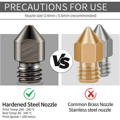 Carbon Fiber PAHT 3D Printer Filament 1.75mm, 1 KG, Black