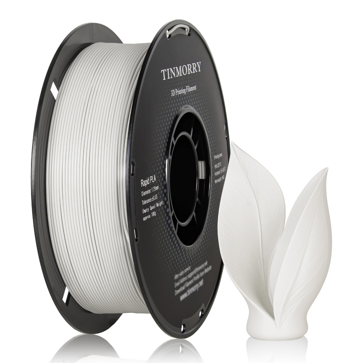 New Formula PLA  3D Printer Filament 1.75mm, 1 KG,  Light Grey