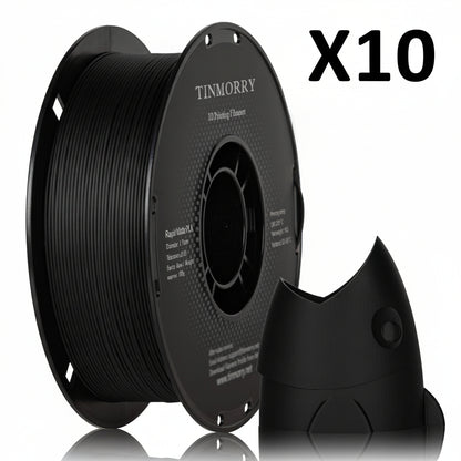 10 Rolls Matte PLA Filament, 1 KG 1 Spool