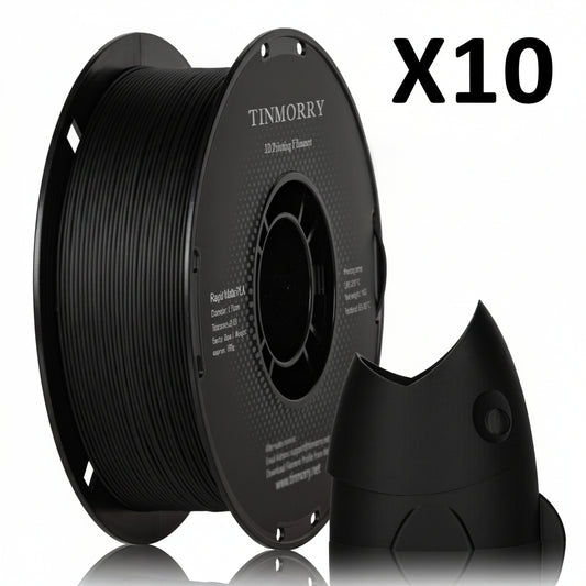 10 Rolls Matte PLA Filament, 1 KG 1 Spool