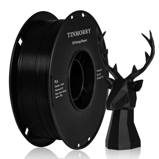 Classic PLA 3D Printer Filament 1.75mm, 1 KG, Black
