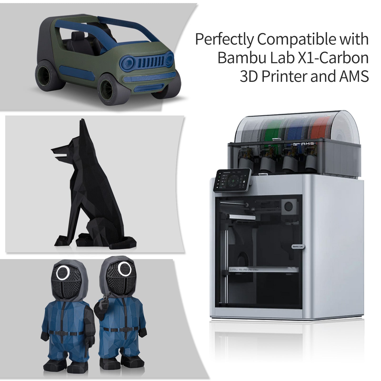 Carbon Fiber PLA Filament – TINMORRY Store