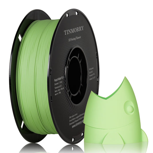 Matte PLA 3D Printer Filament 1.75mm, 1 KG, Matte Light Green