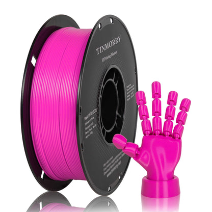 Rapid PETG-Eco 3D Printer Filament 1.75mm, 1 KG, Fluorescent Fuchsia