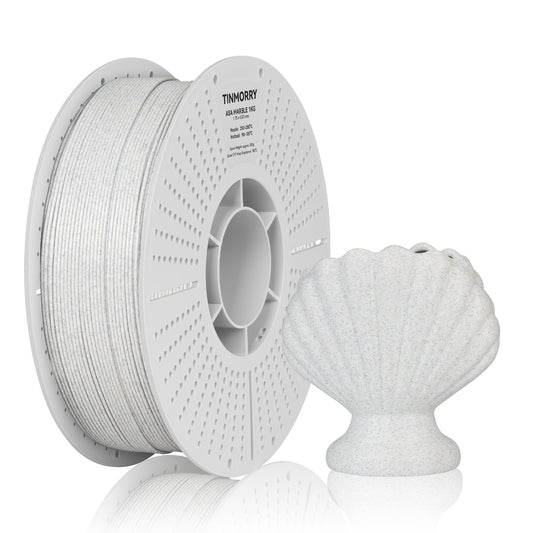 Marble ASA 3D Printer Filament 1.75mm, 1 KG, Light Grey